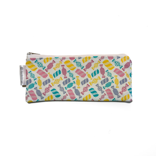 Candy Canvas Pencil Pouch