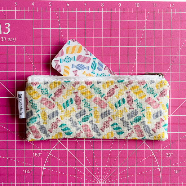 Candy Canvas Pencil Pouch