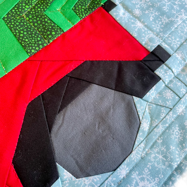 Little Red Christmas Truck Foundation Paper Pieced PDF Pattern