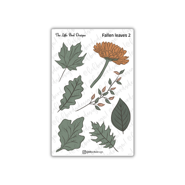 Fallen Leaves Sticker Sheets