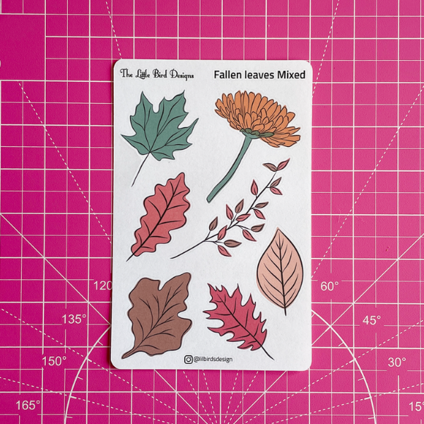 Fallen Leaves Sticker Sheets