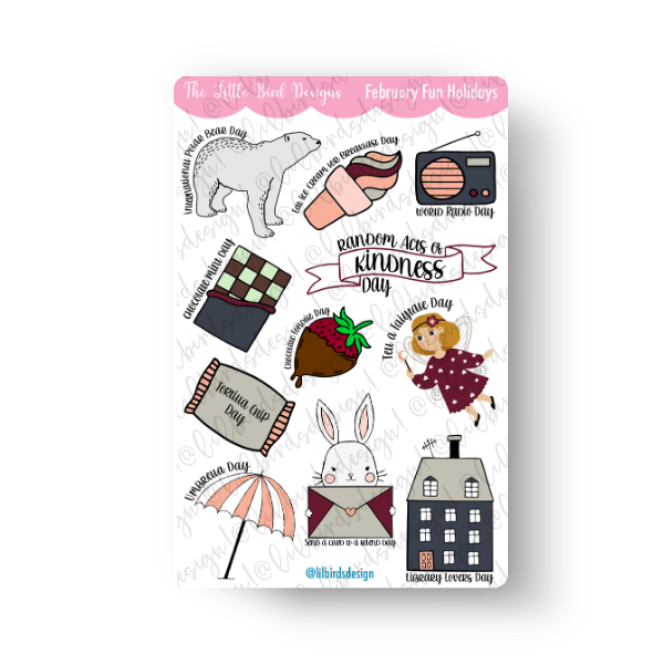 Fun Holidays Sticker Bundle
