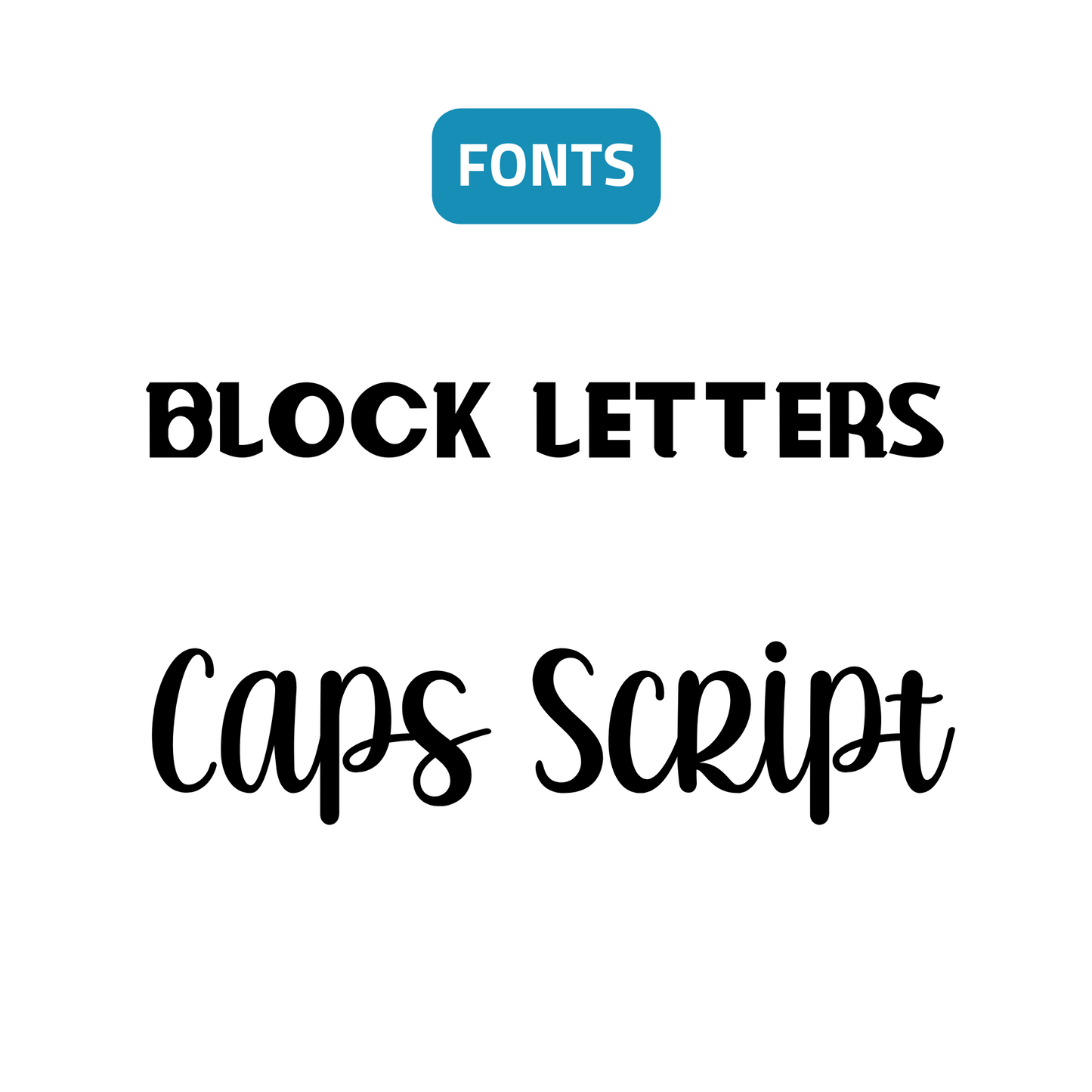 Daily Header - 2 Fonts - 2 Shapes - Sticker Sheets