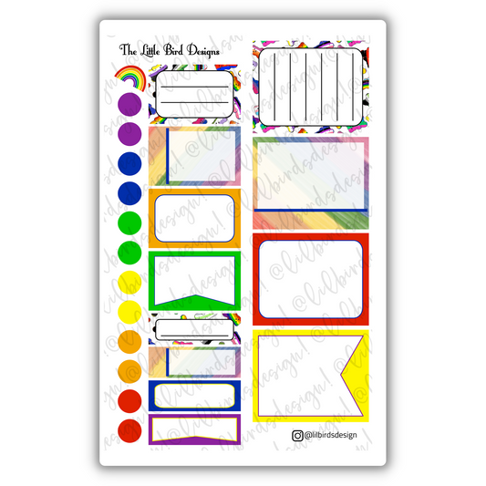 Gay Gummy - Functional Boxes Sticker Sheet
