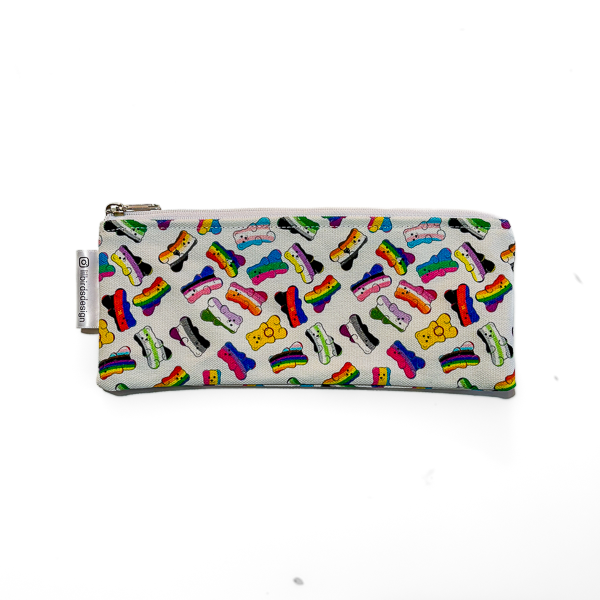 Gay Gummy Bears Canvas Pencil Pouch