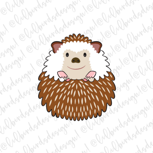 Hedgehog Waterproof Vinyl Sticker