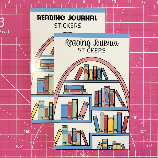 Reading Journal Sticker Book