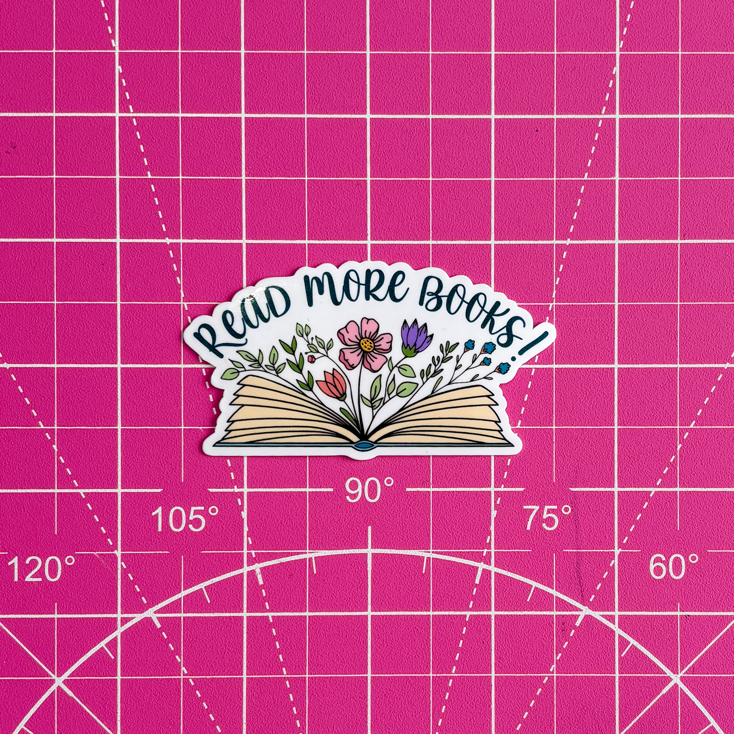 Read More Books Waterproof Sticker