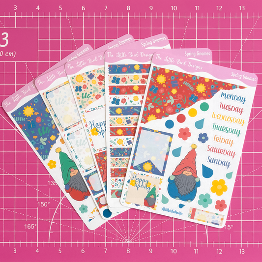 Spring Gnomes Sticker Bundle