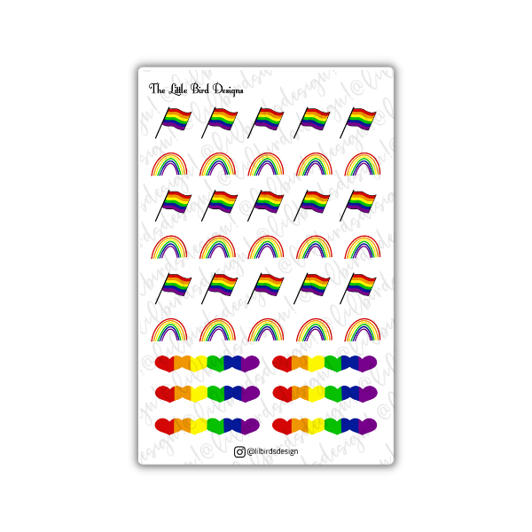 PRINTABLE - Gay Gummy Sticker Sheets