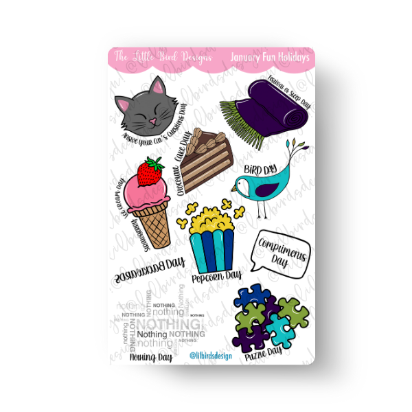 Fun Holidays Sticker Bundle
