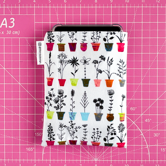 Flower Pots Kindle Sleeve