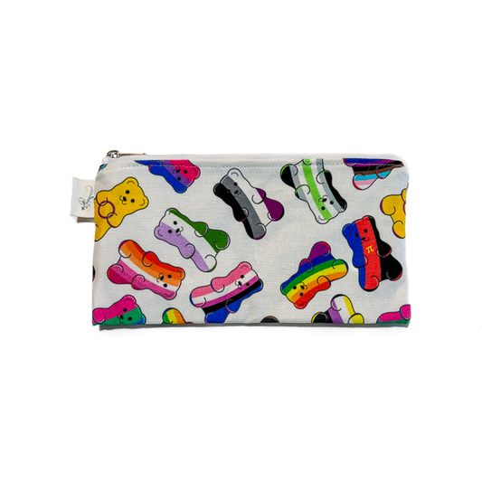 Gay Gummy Bears Cotton Pencil Pouch