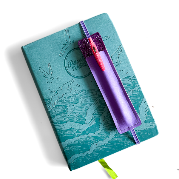 The Cool Tones Planner Pen Holder Bookmark