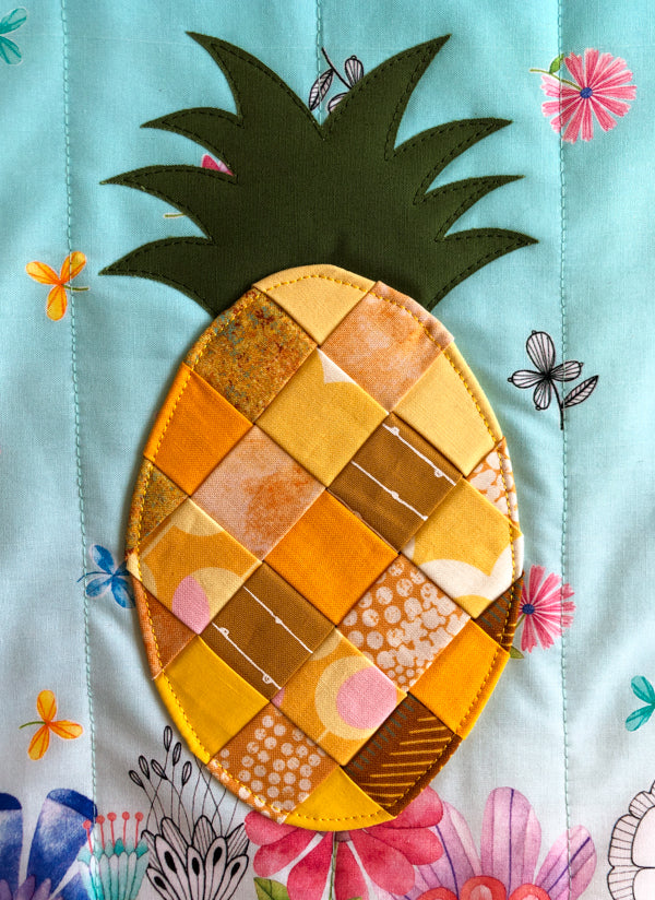 Little Woven Pineapple Mini Quilt PDF Pattern