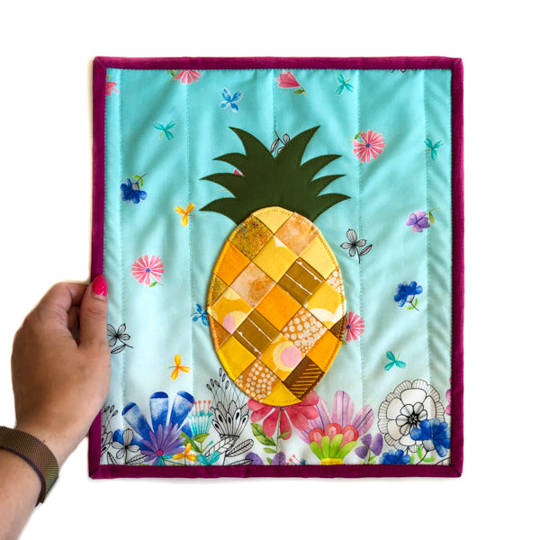 Little Woven Pineapple Mini Quilt PDF Pattern