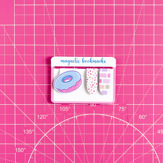 Donut Magnetic Bookmark