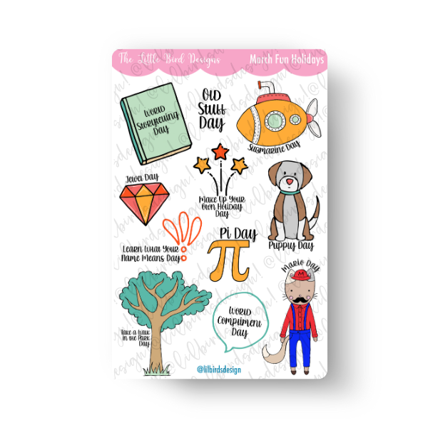 Fun Holidays Sticker Bundle