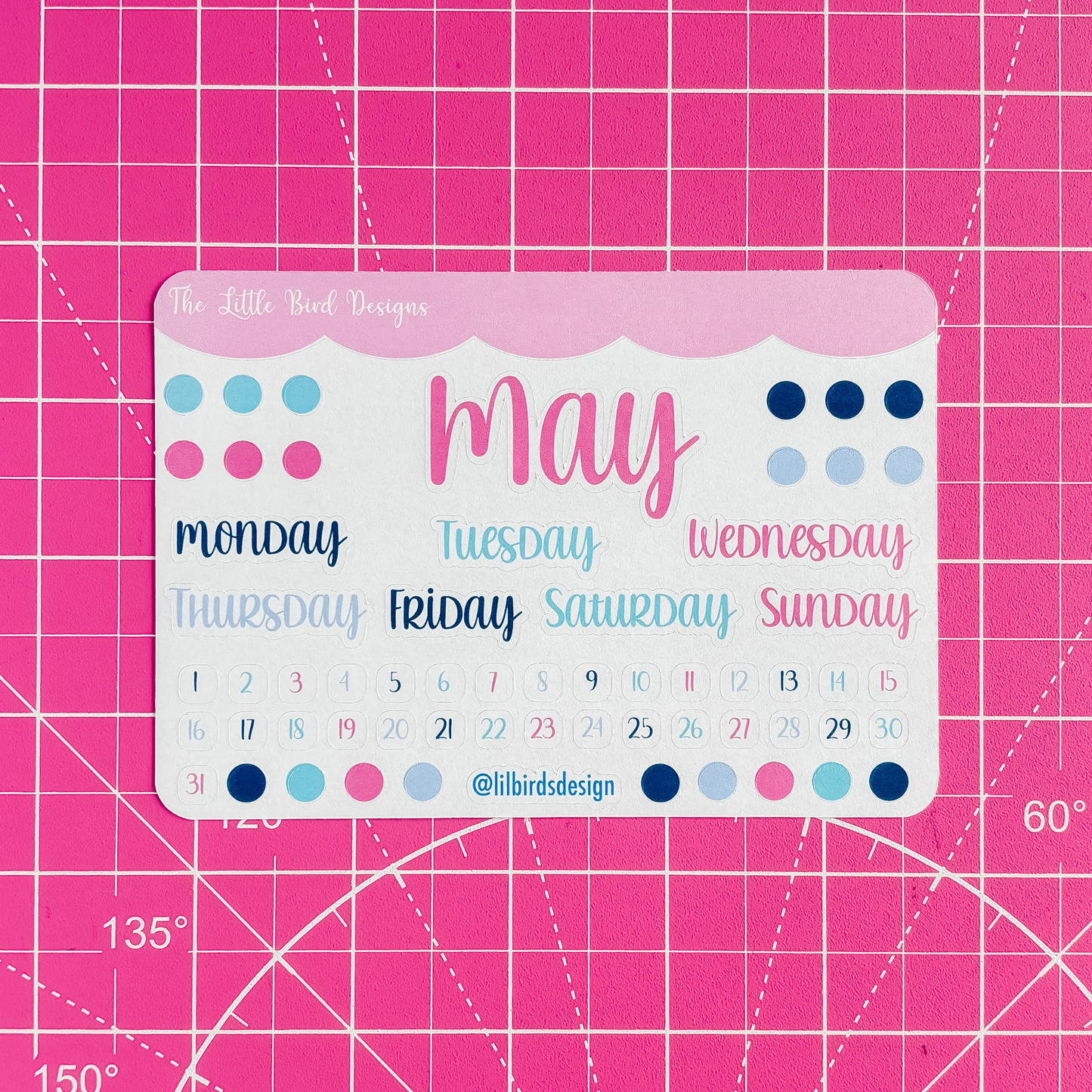 Monthly Basics - Fun Holidays Colours
