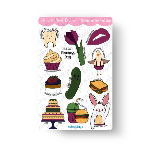 Fun Holidays Sticker Bundle