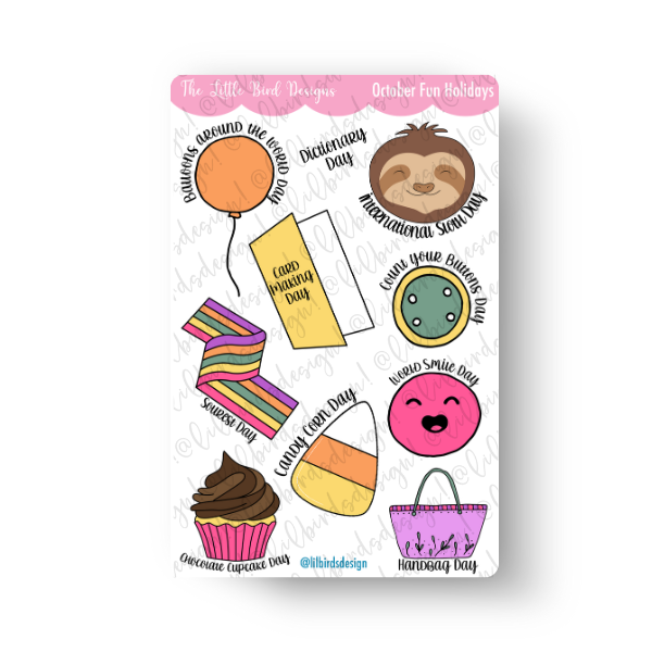 Fun Holidays Sticker Bundle
