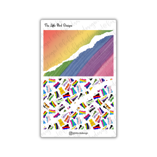 PRINTABLE - Gay Gummy Sticker Sheets