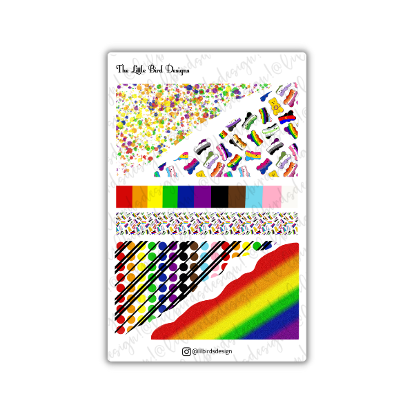 PRINTABLE - Gay Gummy Sticker Sheets
