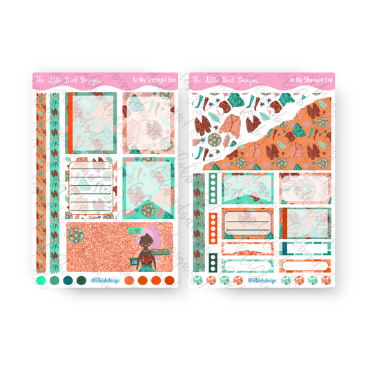 In My Showgirl Era - Passion Planner Daily – Sticker Bundle