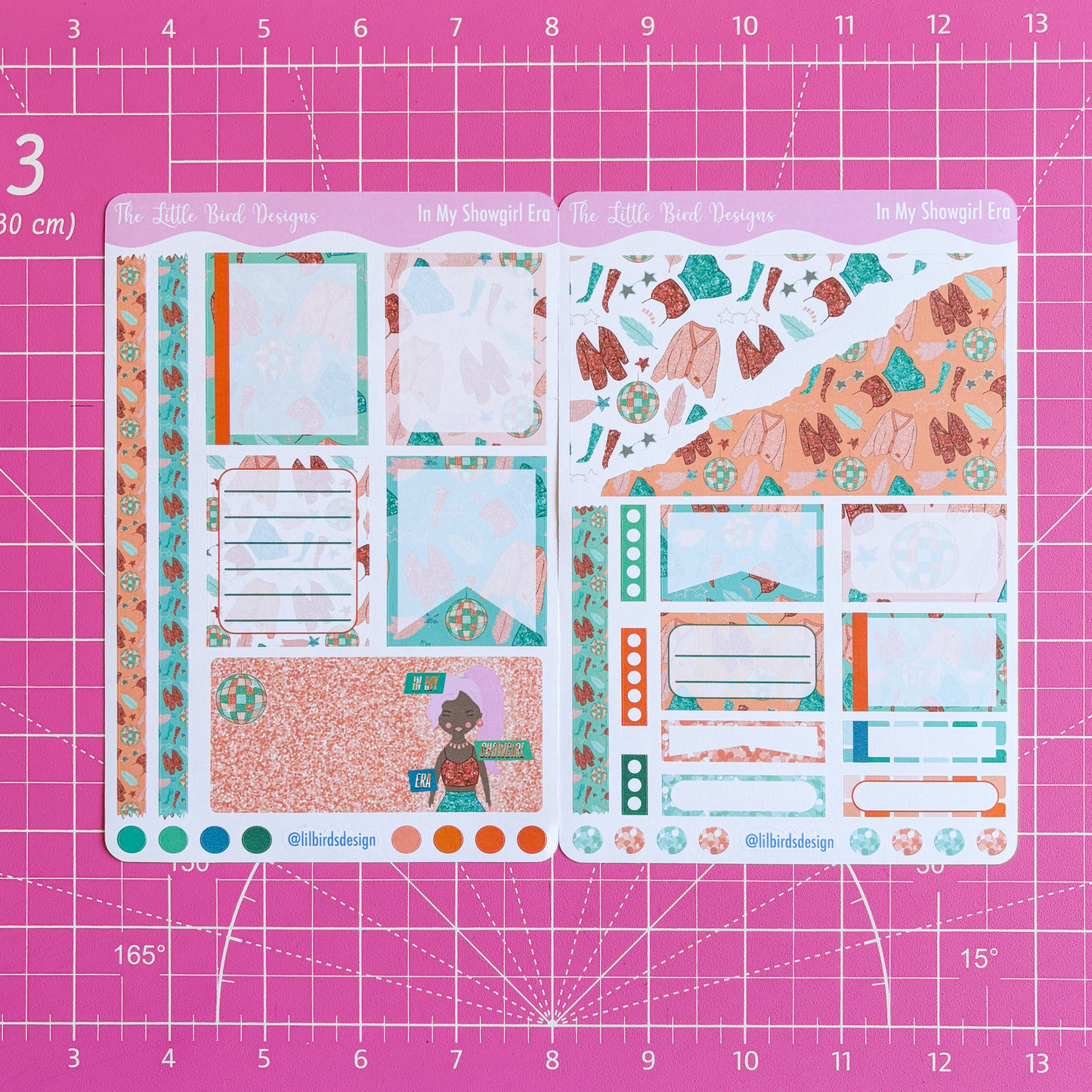 In My Showgirl Era - Passion Planner Daily – Sticker Bundle