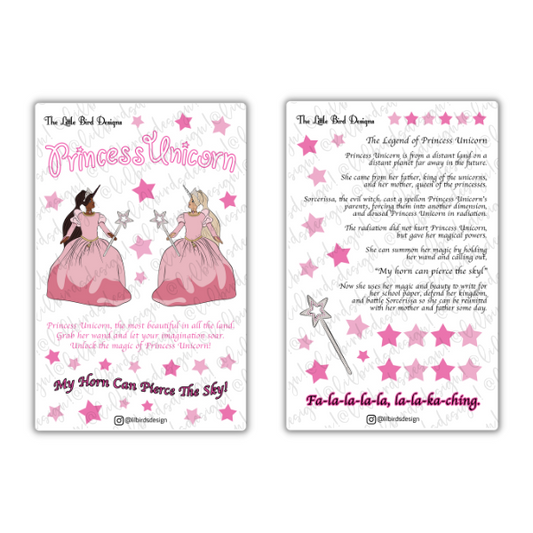 Princess Unicorn – Sticker Bundle