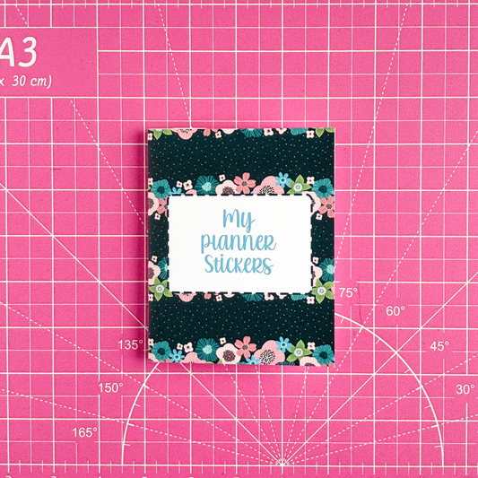 My Planner Stickers Floral Reusable Small Sticker Album