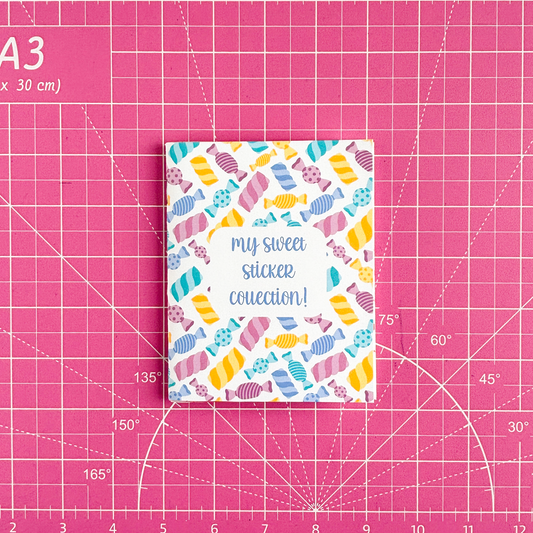 My Sweet Sticker Collection Reusable Small Sticker Album
