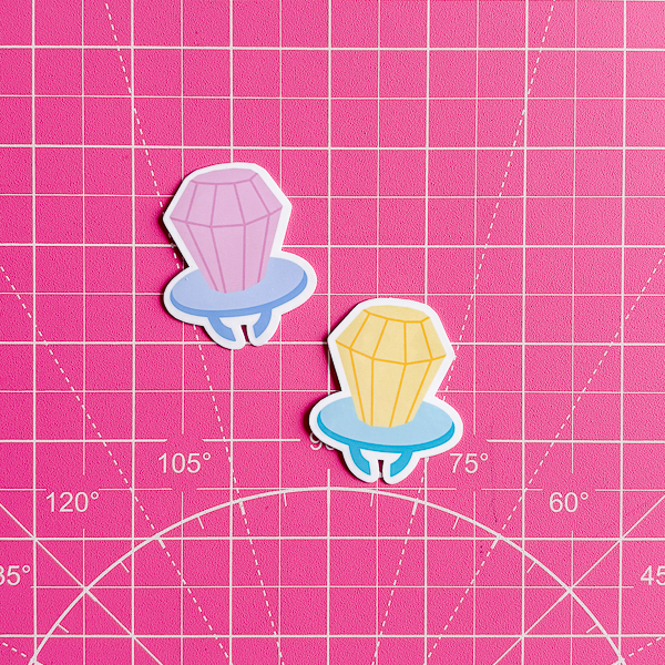 Ring Pops Waterproof Vinyl Sticker