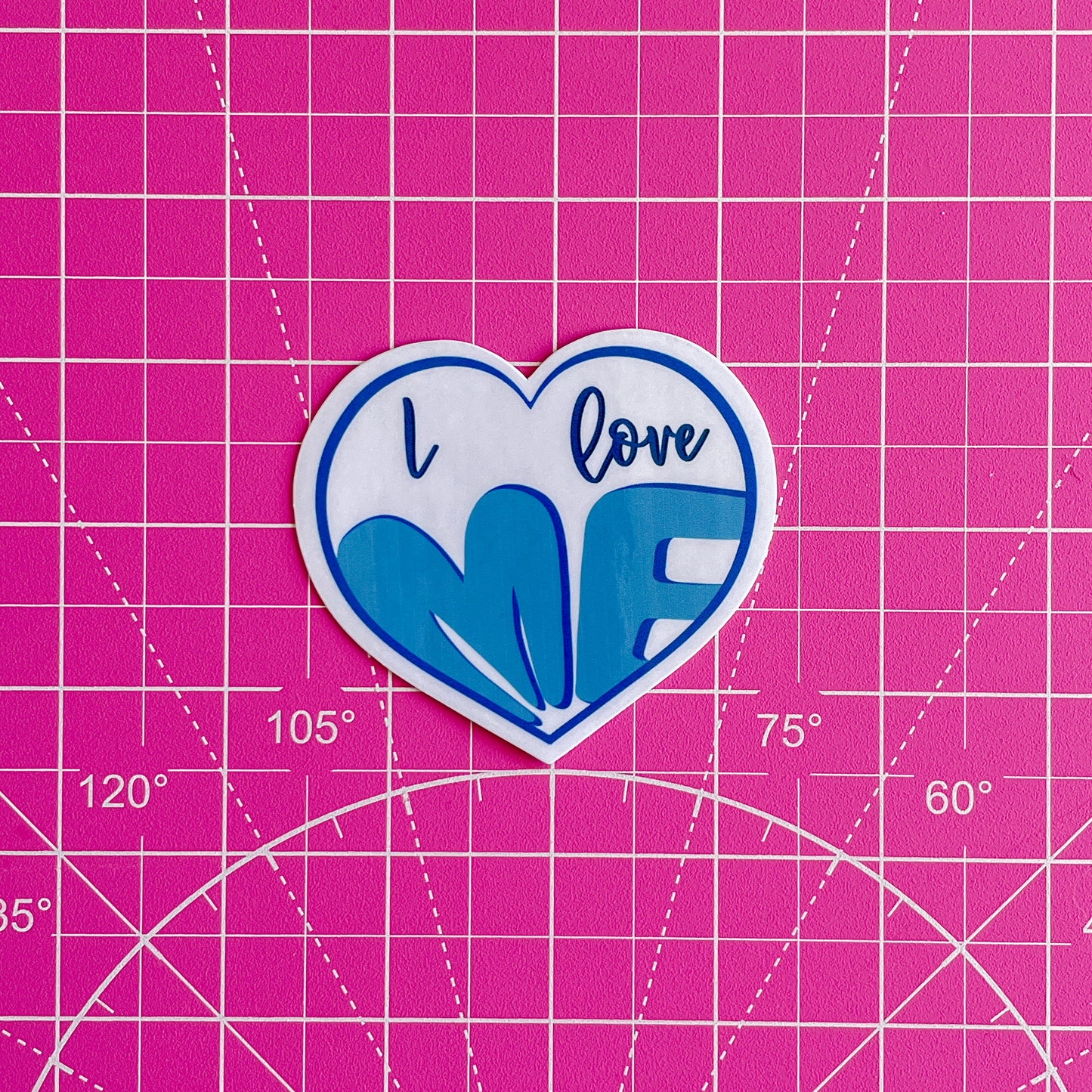 I Love Me Waterproof Vinyl Sticker