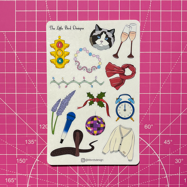In Your Sticker Era Sticker Sheets