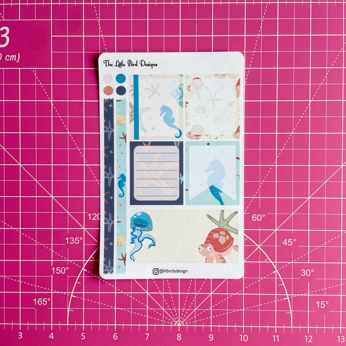 Under the Sea – Passion Planner Daily – Sticker Bundle