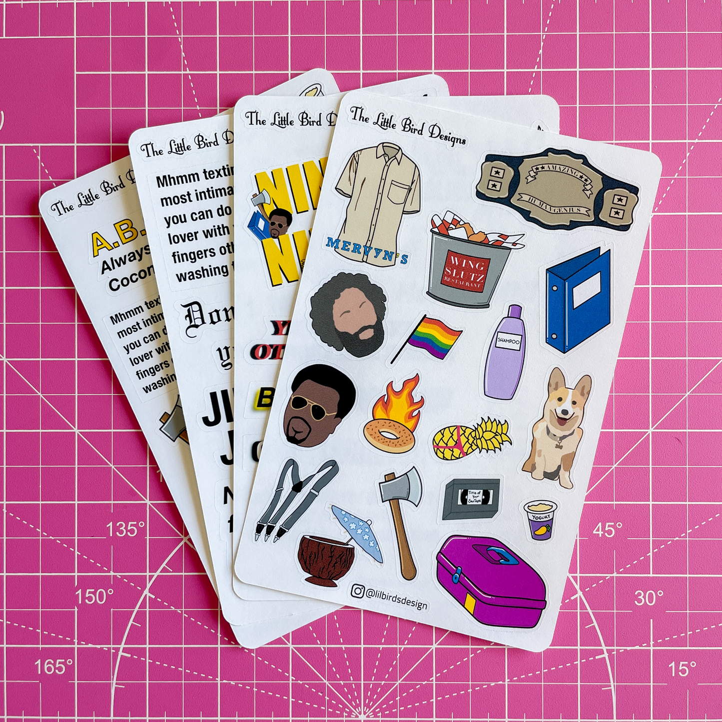 Nine-Nine - Brooklyn Nine-Nine Fan Art Sticker Sheets
