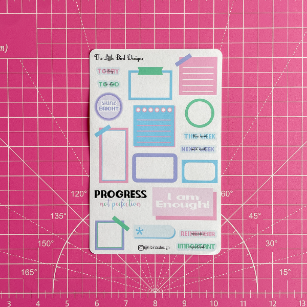 Sticky Notes Sticker Sheets