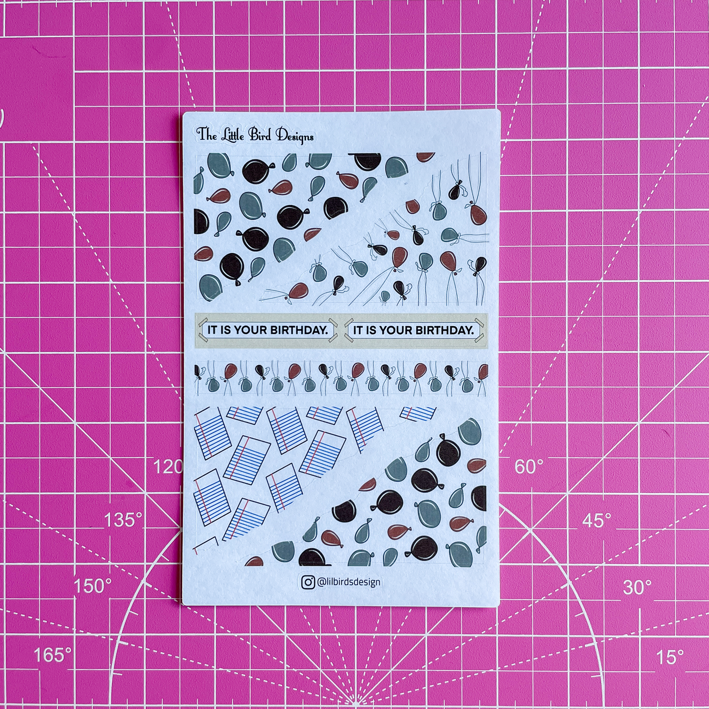 It is your birthday Sticker Bundle