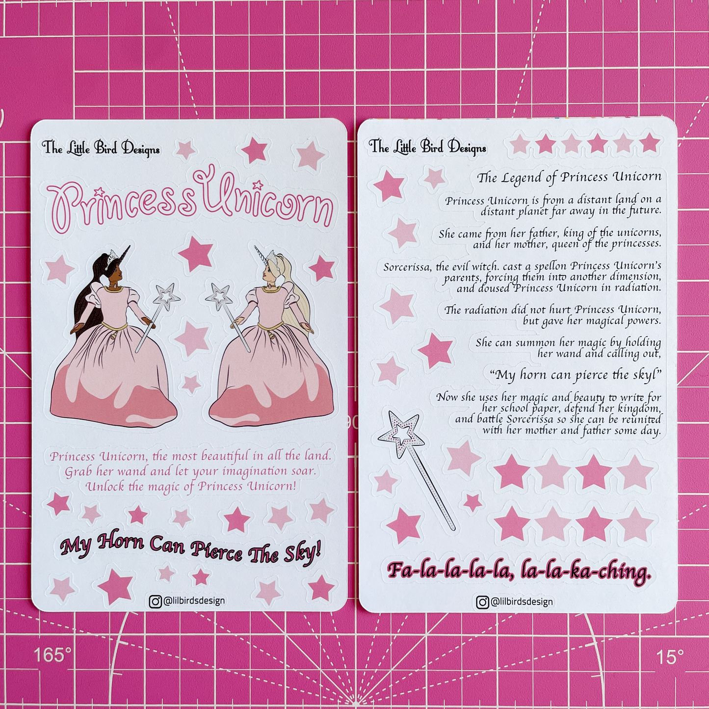 Princess Unicorn – Sticker Bundle