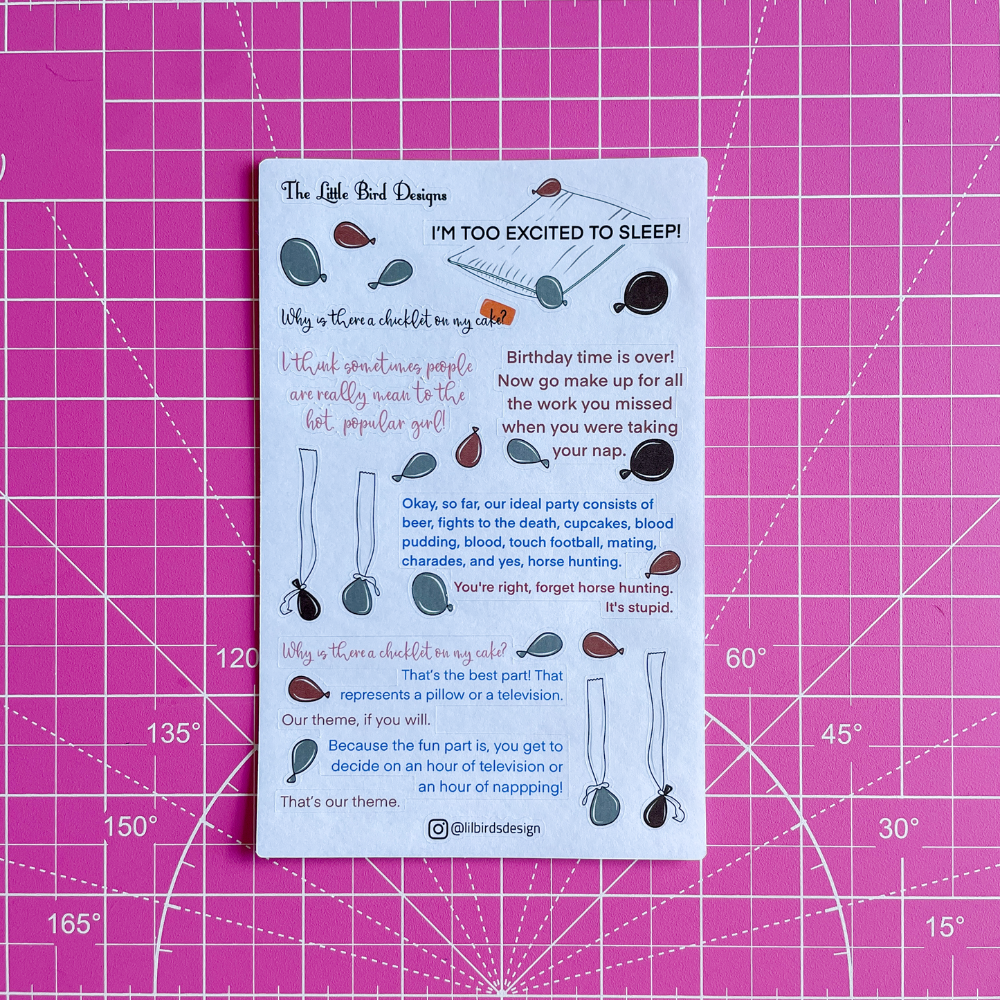 It is your birthday Sticker Bundle