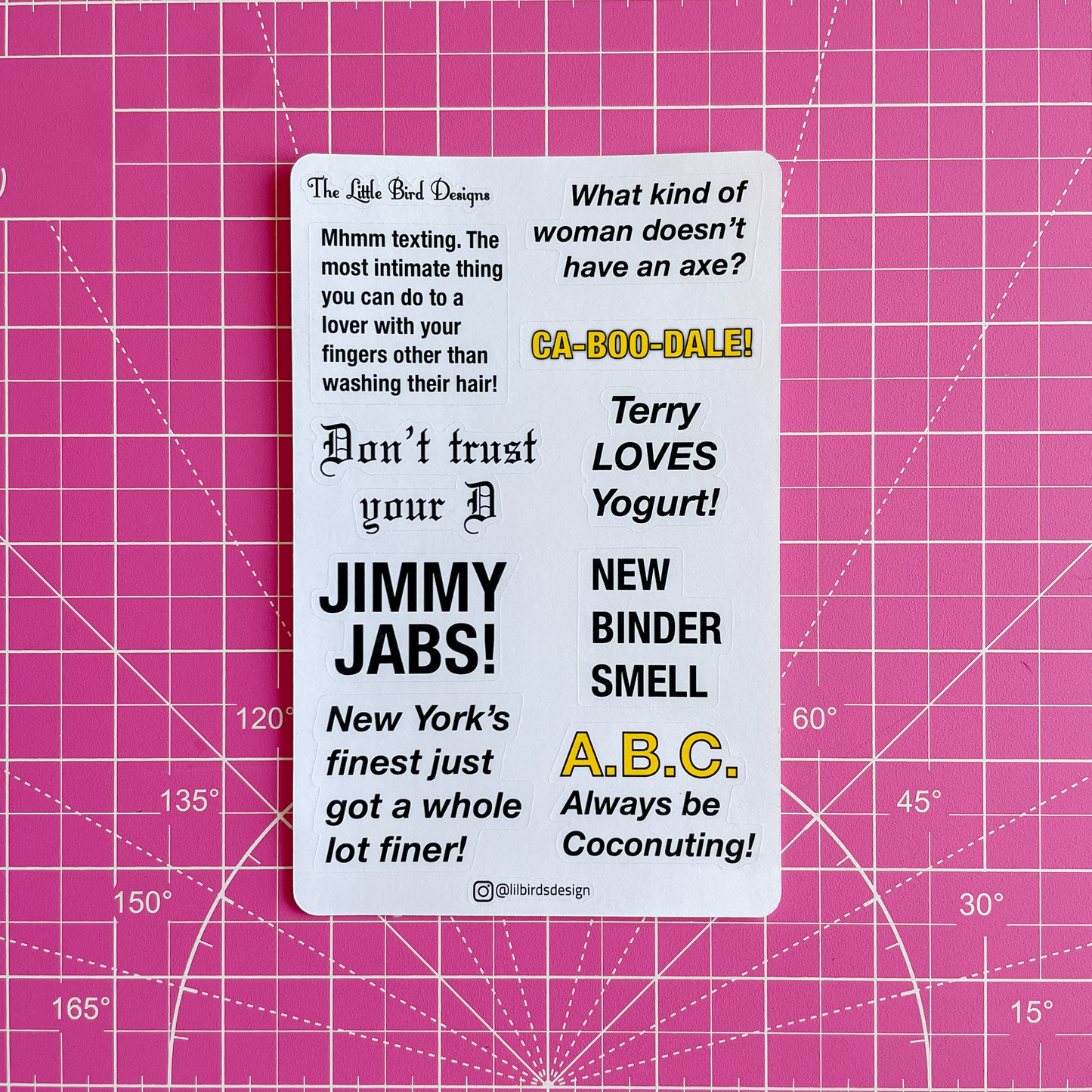 Nine-Nine - Brooklyn Nine-Nine Fan Art Sticker Sheets