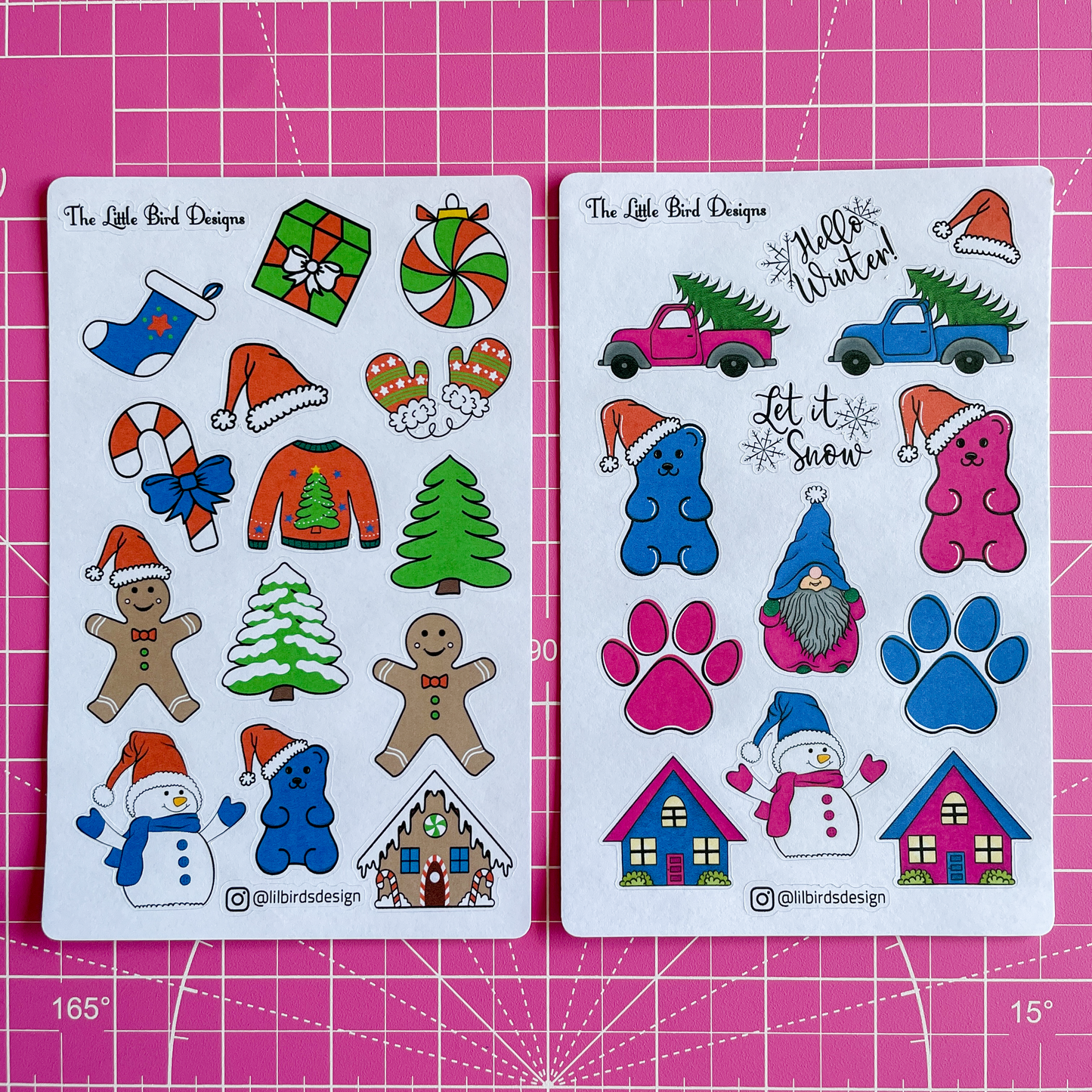 Winter Sticker Sheets