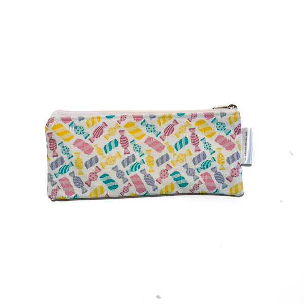 Candy Canvas Pencil Pouch