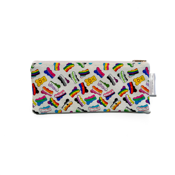 Gay Gummy Bears Canvas Pencil Pouch