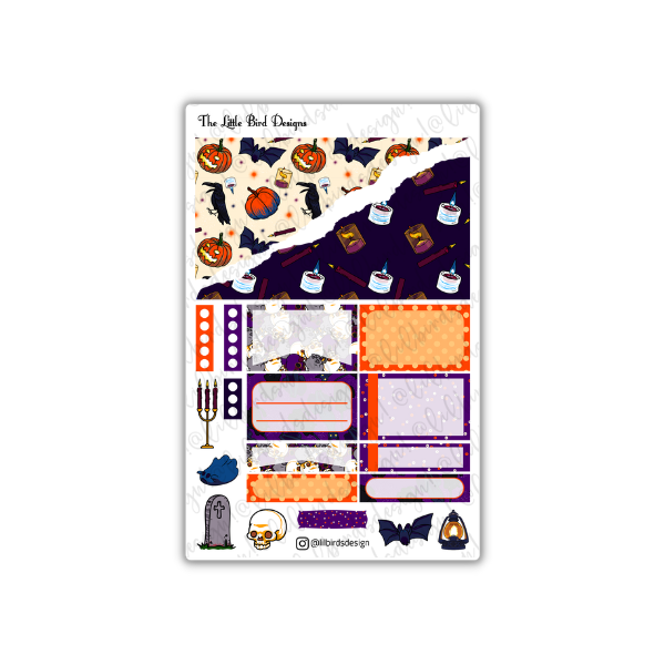 Stay Scary – Passion Planner Daily – Sticker Bundle