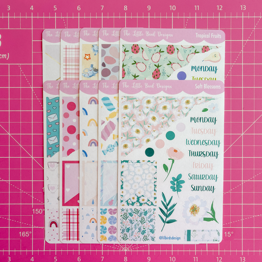 Weekly Sticker Sheet Bundle