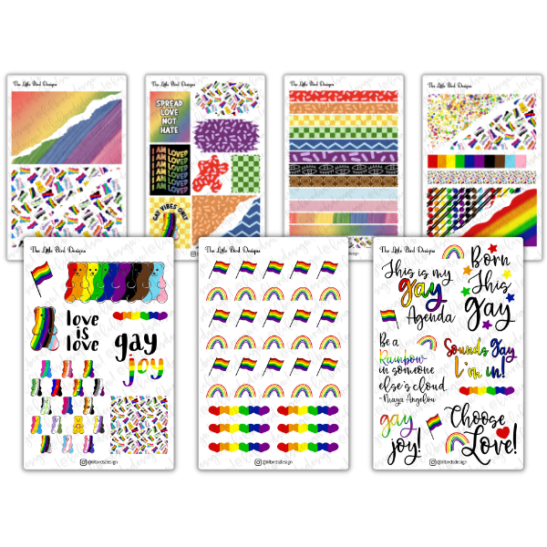 Gay Gummy Sticker Sheets