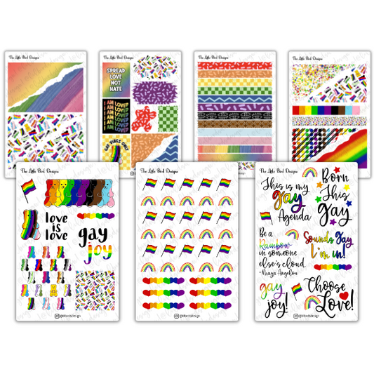 Gay Gummy Sticker Sheets