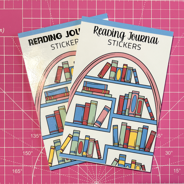 Reading Journal Sticker Book